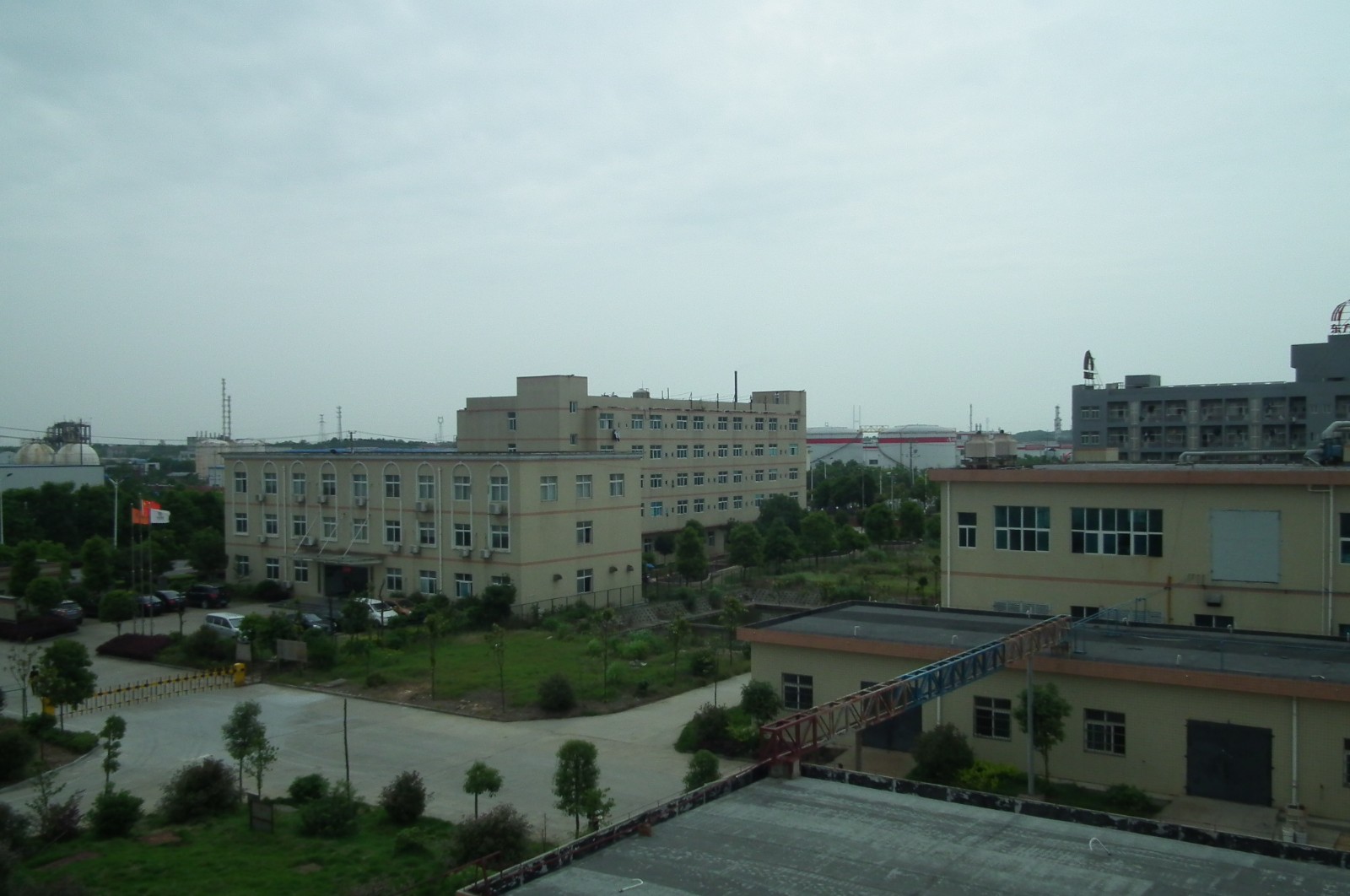 公司鸟瞰图