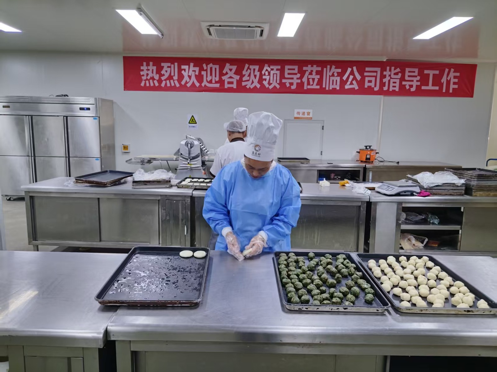 生产车间的场景