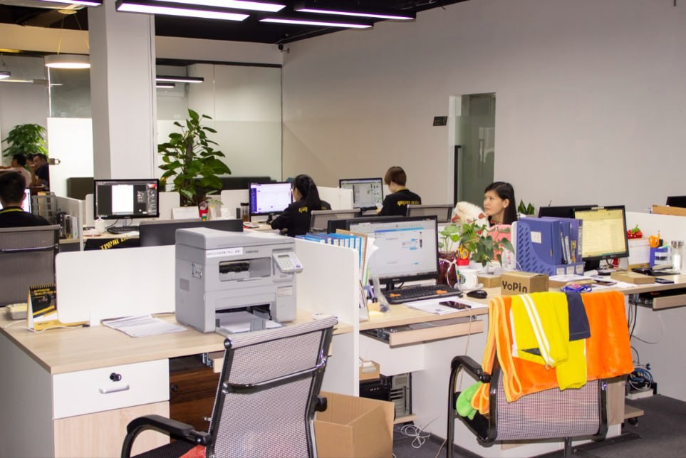 公司内部办公环境