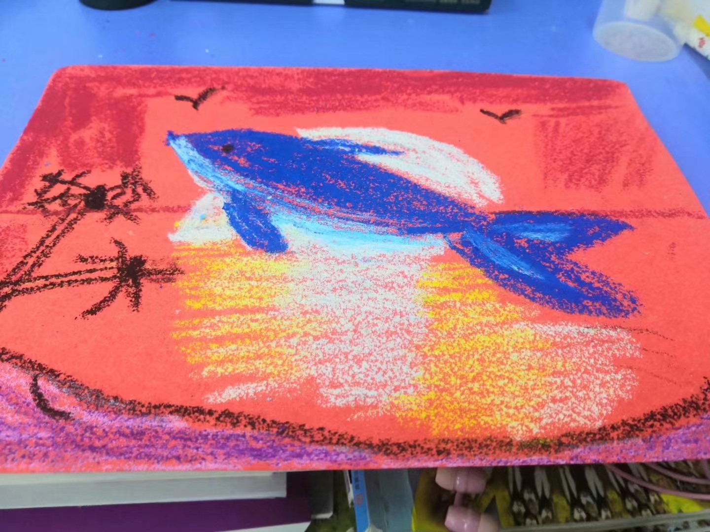 砂纸画