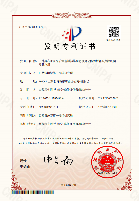 国家发明专利授权